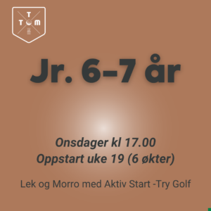 jr 6-7 år - TTM Golf Academy | VTG-kurs på Ballerud – Veien til Golf Oslo & Bærum